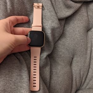 Fitbit Versa 2 Wrist Band, Size S, Petal Pink